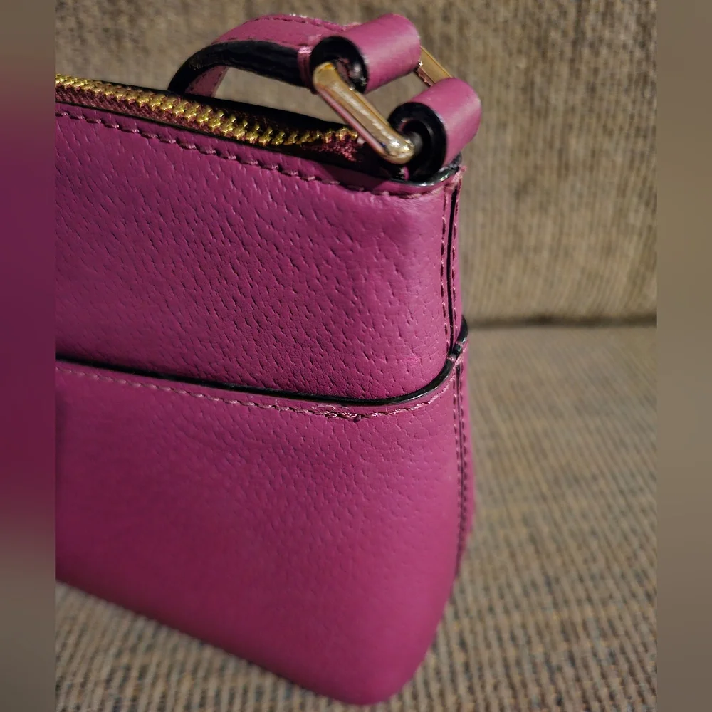 Kate Spade Grove Street Millie Leather Crossbody Cherrywood WKRU4194 NWOT - Picture 4 of 12